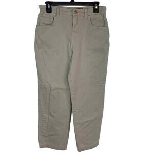 Gloria Vanderbilt Size 8 Short Tan Jeans